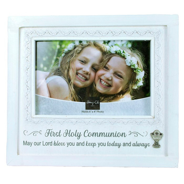 Frame-First Holy Communion-Lord Bless You... (Holds 4 x 6 Photo) by Communion