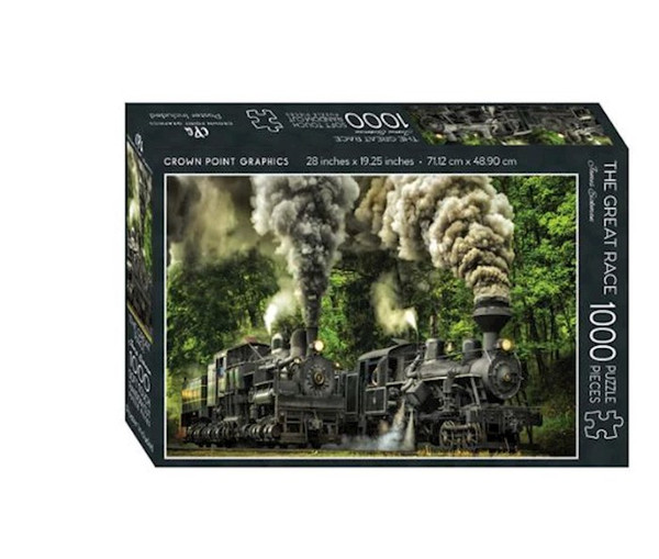 Jigsaw Puzzle-The Great Race (1000 Piece Soft Touch) by Eickman James