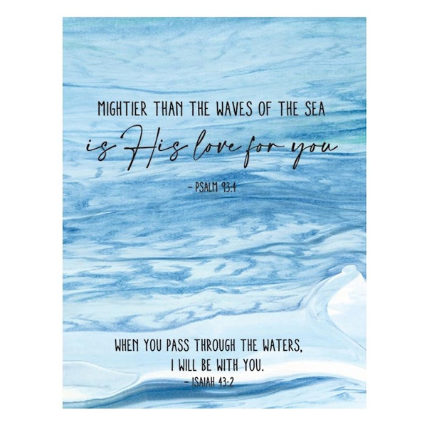 Magnet-Mightier than Waves (2.625" x 3.375") (Pack Of 6) by Universal Designs