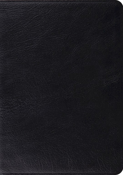 ESV Study Bible-Black Genuine Leather by English Standard V