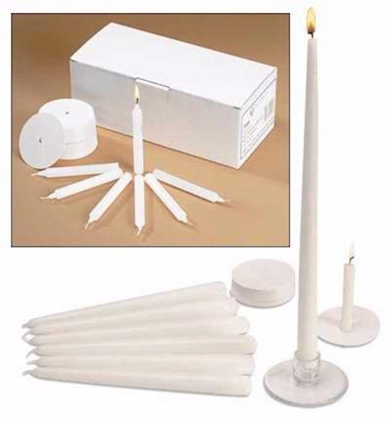 Candle-Congregation-w/Drip Protection-1/2" X 4-1/4"-Pack Of 120 by Will & Baumer