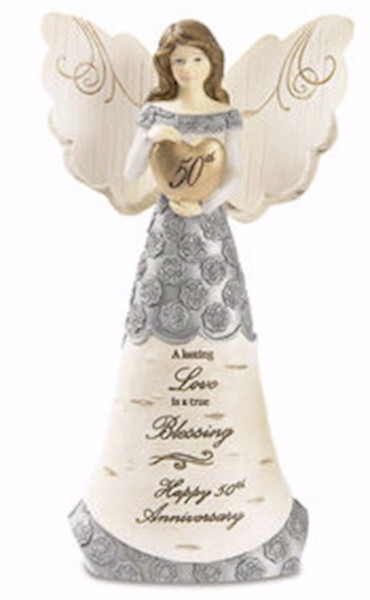 Figurine-Angel-50th Anniversary (6") by Elements