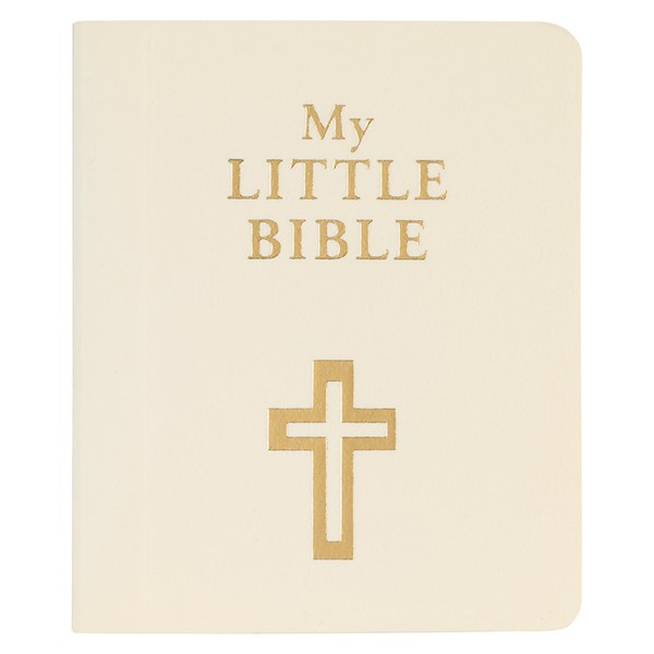 My Little Bible-White (2" x 2.5") (Pack Of 10) by Christian Art Gift