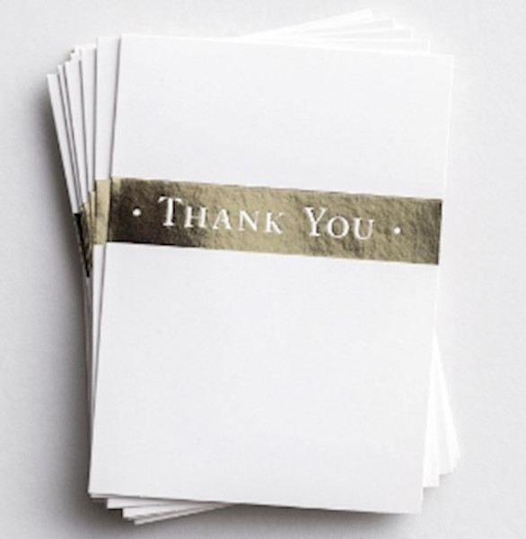 Note Card-Thank You Trend Note-Numbers 6:24 NIV (Pack Of 10) by Dayspring