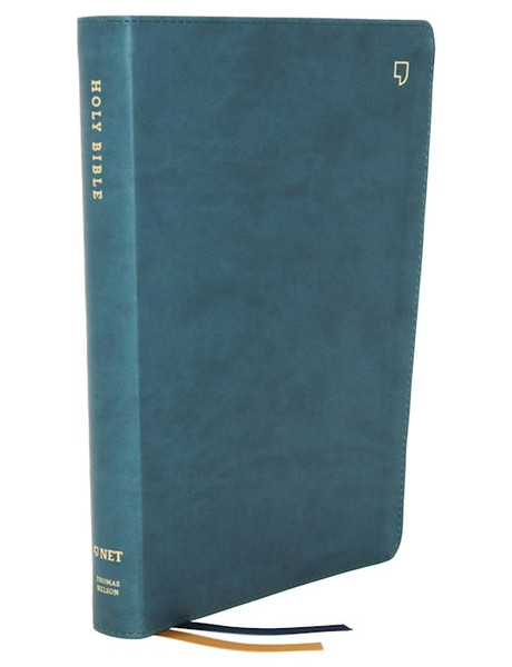 NET Thinline Bible (Comfort Print)-Teal Leathersoft Indexed by Nelson Bibles