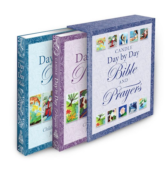 Candle Day By Day Bible And Prayers Gift Set by David Juliet