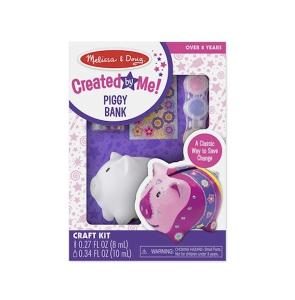 Created By Me! Piggy Bank Kit (Ages 8+) by Melissa and Doug