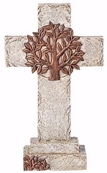 Table Cross-Tree Of Life (10.25") by Roman Inc