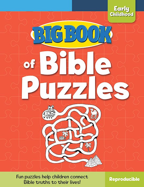 Big Book Of Bible Puzzles For Early Childhood by David C Cook