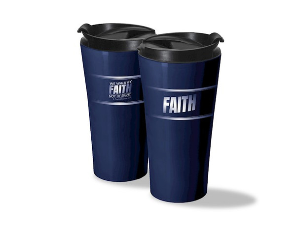Travel Mug-Living By Faith by Christ For All