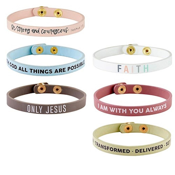 Packsmart- Simply Faith Snap Bracelets (Set Of 24) by Kingdom Jewelry
