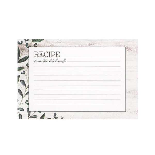 Recipe Cards-Vintage Kitchen (Pack Of 36) by Shannon Road Gifts
