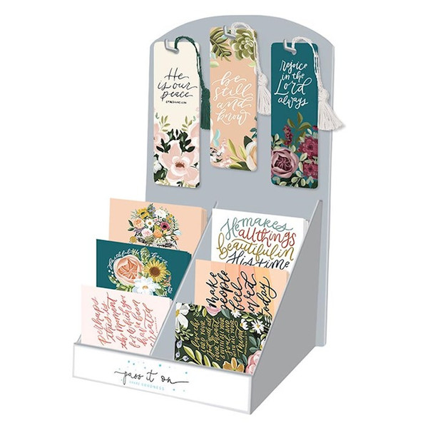 Pass It On Cards And VerseMarks-Loveall Display (7 x 11 x 5) 9 Asst (336 Pieces) by Universal Designs