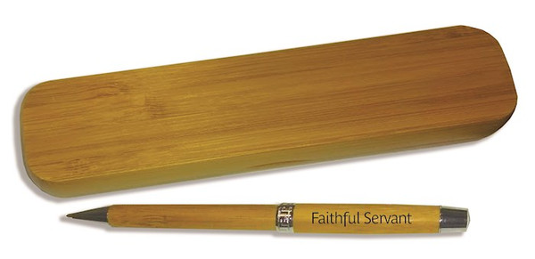 Executive Pen-Celebrating Your Faith & Service (James 1:17 KJV) by Christ To All