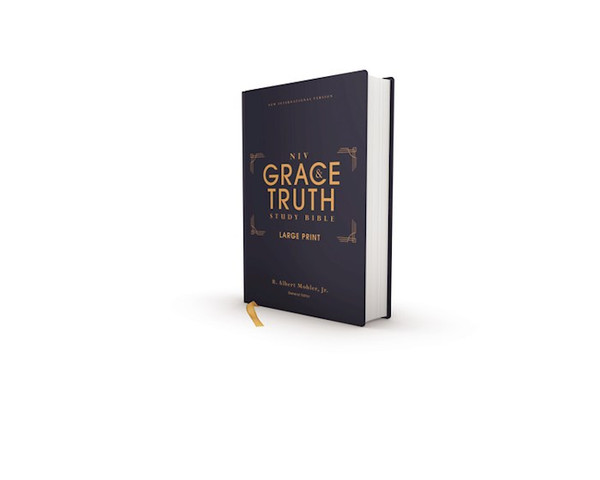 NIV The Grace And Truth Study Bible/Large Print (Comfort Print)-Hardcover by Mohler R Albert