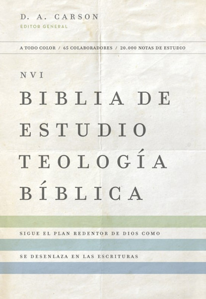Span-NIV Biblical Theology Study Bible (Biblia de Estudio Teologia Biblica)-Hardcover by Vida/Zondervan