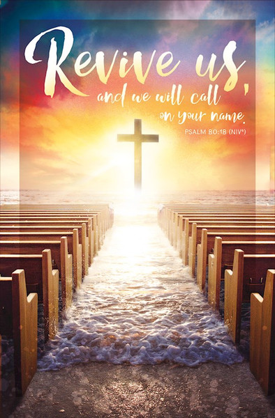 Bulletin-Revive Us And We Will Call On Your Name (Psalm 80:18 NIV) (Pack Of 100) by Warner Press