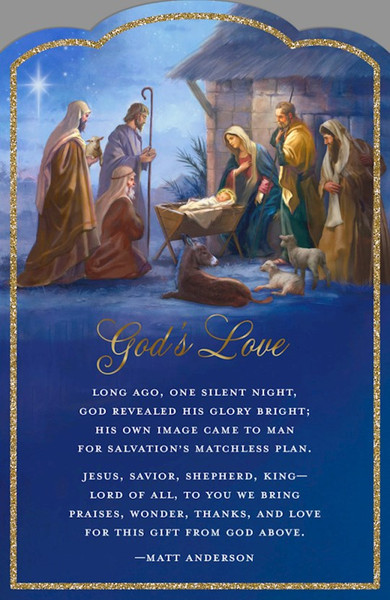 Card-Boxed-Christmas-God's Love-Nativity (Box of 18) by Christmas