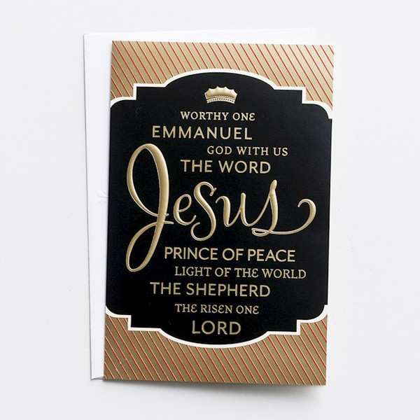 Card-Boxed-Christmas-Names Of Jesus-Bulk (Box of 50) by Christmas