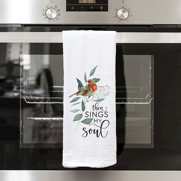 Tea Towel-Then Sings My Soul (16 x 28) (Pack Of 6) by P Graham Dunn