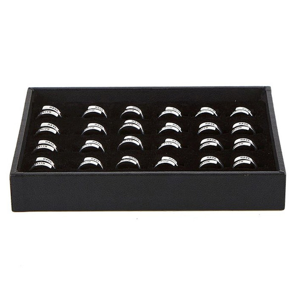 Wrapped Ring Display-Have Faith (Set Of 36) (PKGT) by Kingdom Jewelry