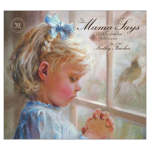 Wall Calendar-2024-Mama Says (13.66" x 12") by Kathy Fincher