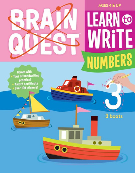 Brain Quest Learn To Write: Numbers by Workman Publishing