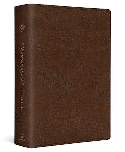 ESV Chronological Bible-Brown TruTone by English Standard V
