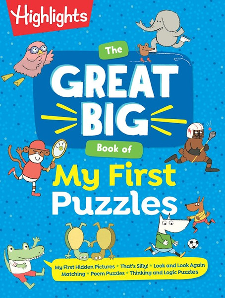 The Great Big Book Of My First Puzzles (Highlights) by Highlights