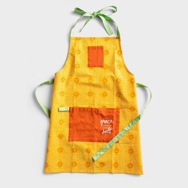 Apron-Grace & Salt (31.5" x 27") by Dayspring