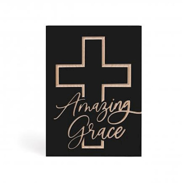 Word Block-Amazing Grace (5.5 x 7.25) by P Graham Dunn