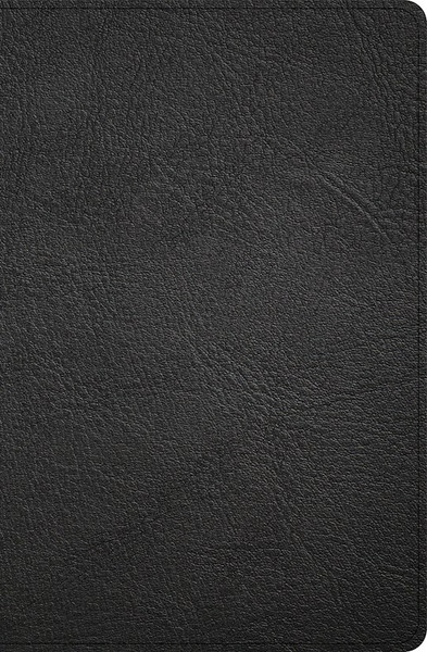 KJV Personal Size Giant Print Bible-Black Genuine Leather by Holman Bible