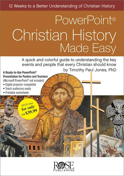 Software-Christian History Made Easy-Powerpoint by Jones Timothy Paul