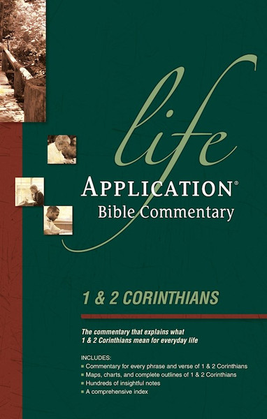 1 & 2 Corinthians (Life Application Bible Commentary) by Barton Bruce