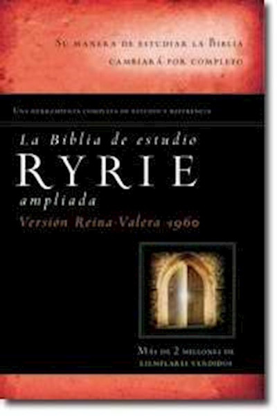 RVR 1960 Biblia de Estudio Ryrie Ampliada (Ryrie Study Bible Expanded)-Hardcover by Ryrie Charles C