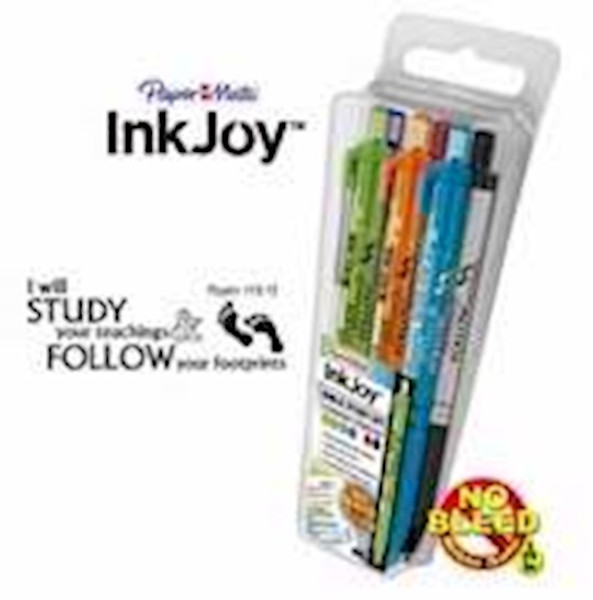 Bible Study Kit-Paper-Mate Inkjoy (Set Of 6 Assorted) by G T Luscombe