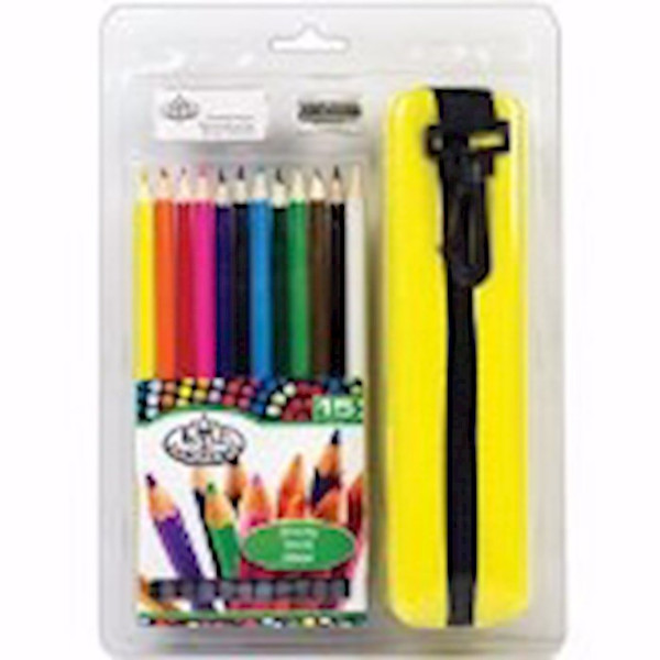 Colored Pencil Set (Royal Brush) (Set Of 15) by G T Luscombe