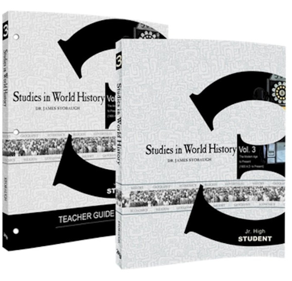 Master Books-Studies In World History Volume 3 Set (6th - 8th) by Stobaugh James