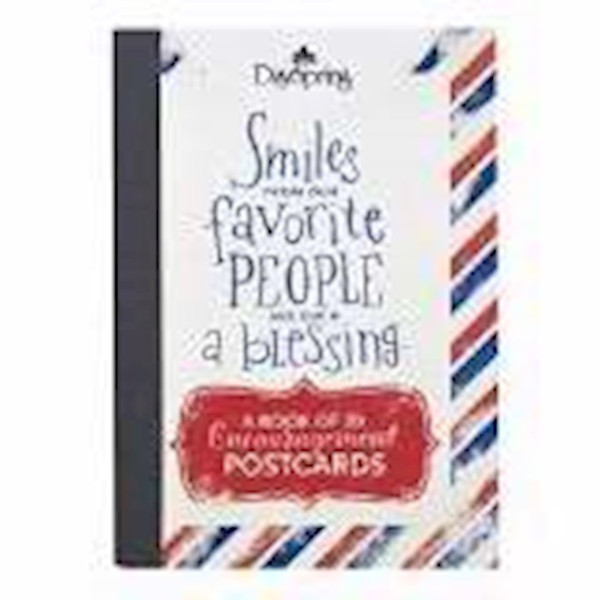 Encouragement Postcard Book-Smiles (Pack Of 20) by Mixed Scripture