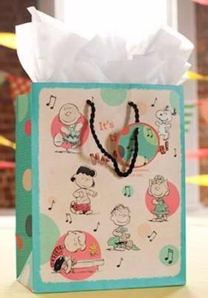 Gift Bag-Peanuts Happy Dance!-Psalm 128:2-Medium by Peanuts