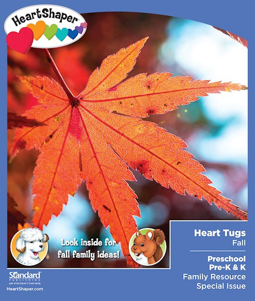 Heartshaper Fall 2025: Preschool/Pre-K & K Heart Tugs Take Home (Pack Of 5) (#6214) by Heartshaper