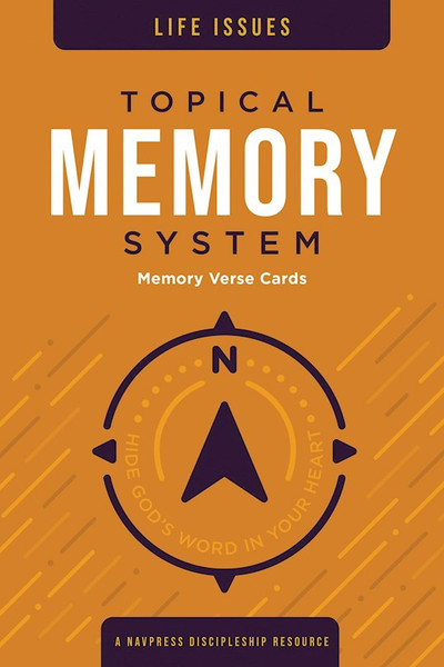 Topical Memory System-Life Issues Memory Verse Card by Nav Press