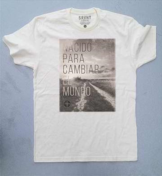 Span-Ts-Born To Change The World-Mens-Xxl-Brown/Grey by Srvnt Clothing