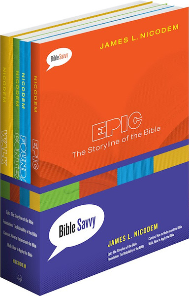 Bible Savvy Set Of 4 Books (Bible Savvy Series) by Nicodem James L