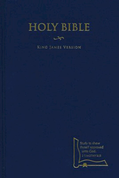 KJV Drill Bible-Blue Hardcover by Holman Bible