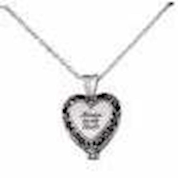 Locket-Always In My Heart Memorial Heart w/Vial (24") by CA Gift