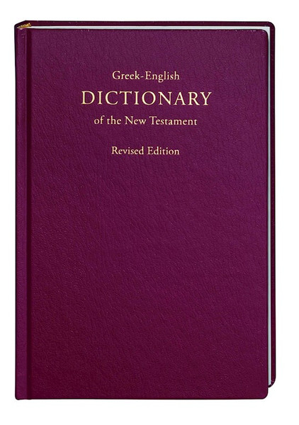 Greek-English Dictionary Of The New Testament by Newman Barclay M