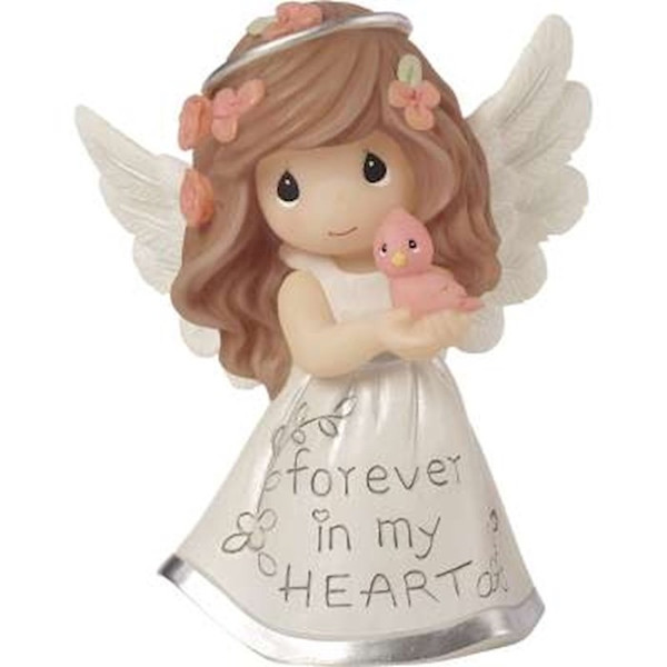 Figurine-Angel-Forever In My Heart (4") by Precious Moments