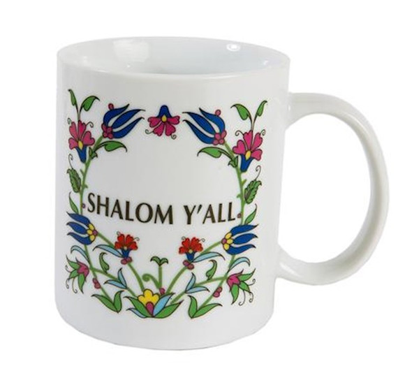 Mug-Shalom Y'All (10 oz) (#71183) by Holy Land Gifts