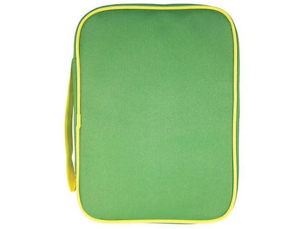 Bible Cover-Colorful-Green/Yellow-LRG by Swanson
